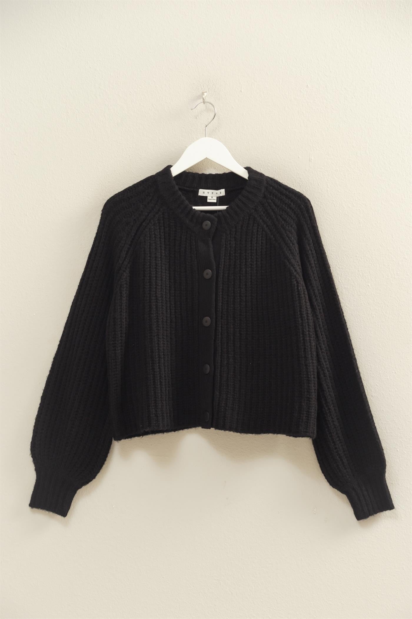 Button-front Sweater
