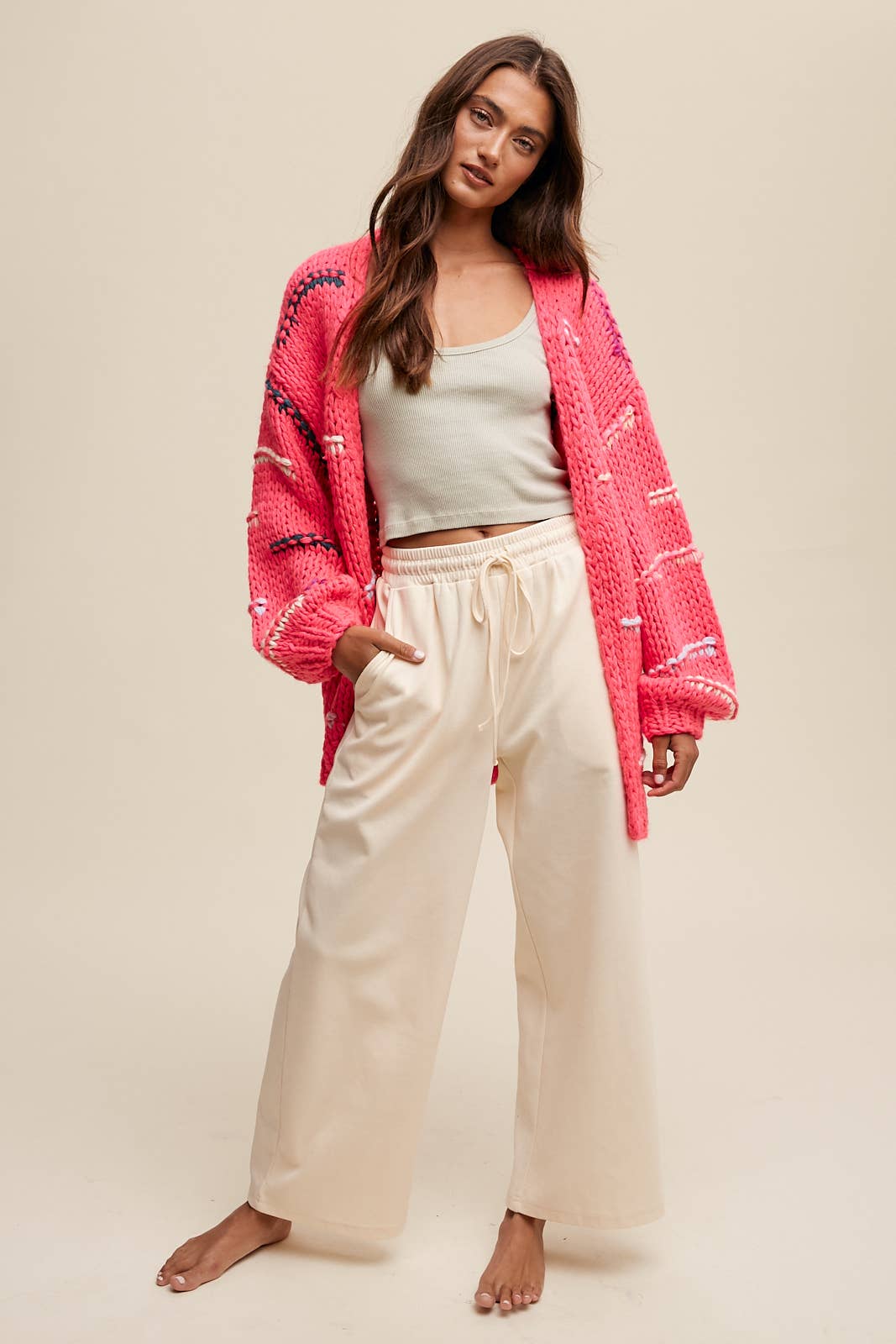 Chunky Knit Cardigan