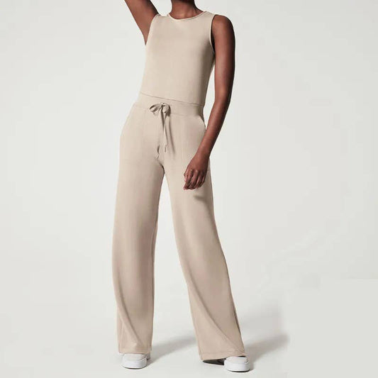 Sleeveless Daily Jumpsuit