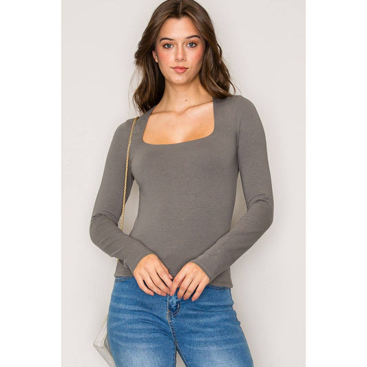 Double Layer Square Top