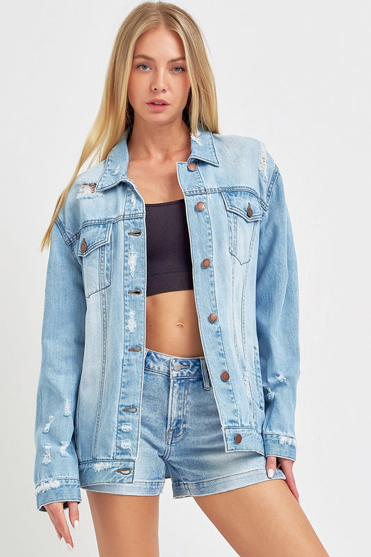 90's Distressed Jacket
