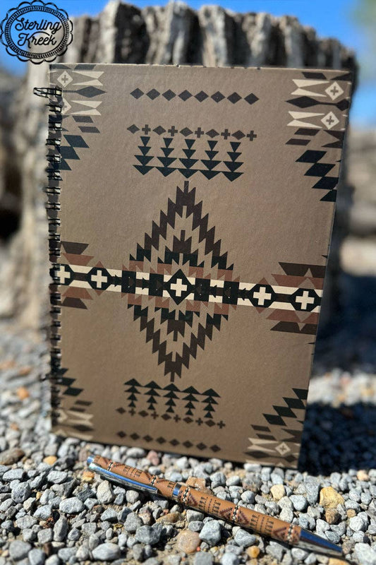 Aztec Notebook (Brown)