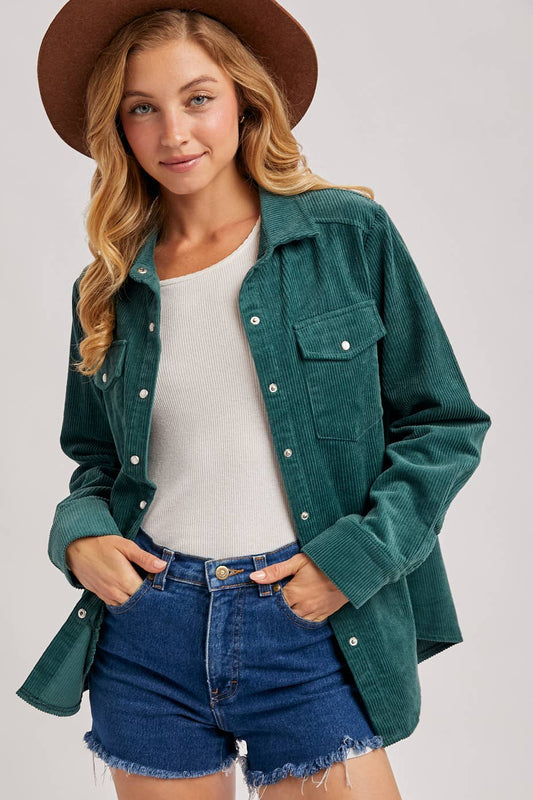 CORDUROY SHACKET