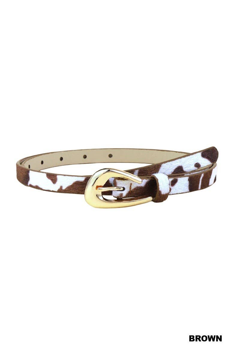 Teardrop Buckle Belt