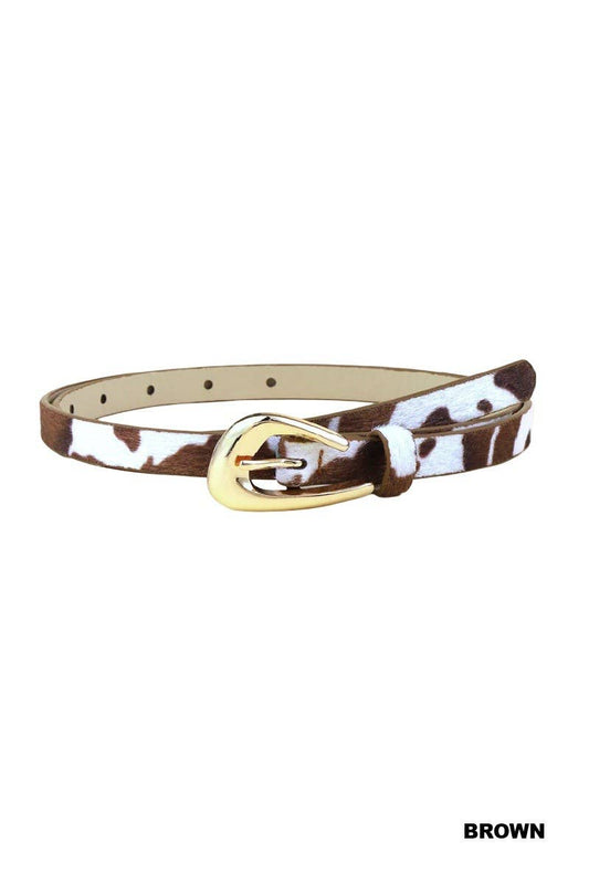 Teardrop Buckle Belt