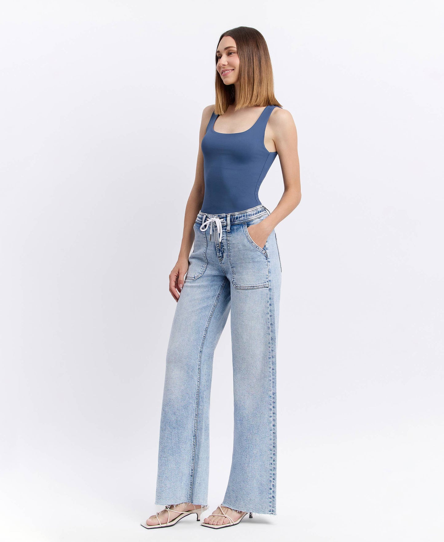 Flying Monkey DrawString Denim