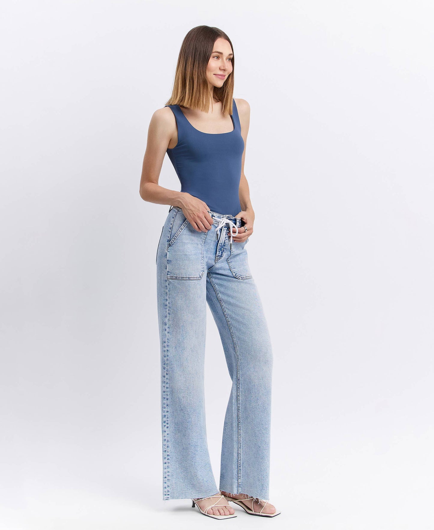 Flying Monkey DrawString Denim
