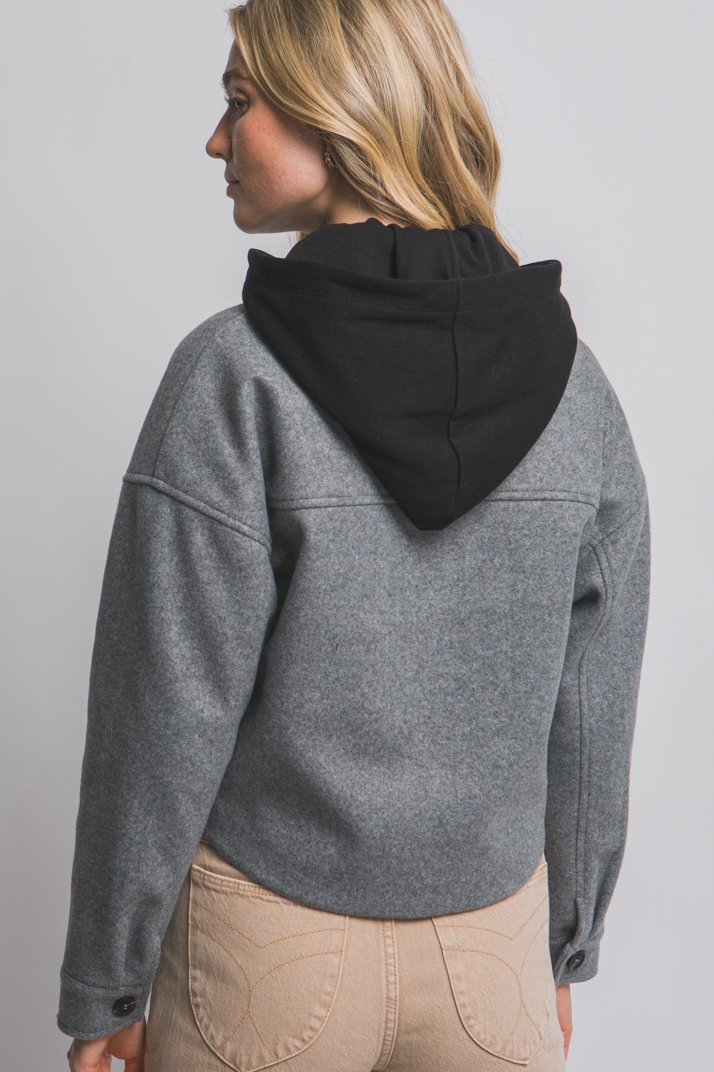 Fleece Crop Jacket